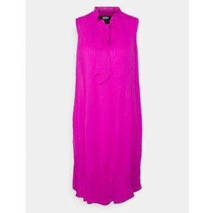 DKNY Womens Pink Sheer Lined  Tie Neck-pink Size 6